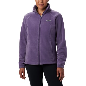 Dámské Bundy Columbia Benton Springs Full Zip Fleece Fialové FLJHVD196